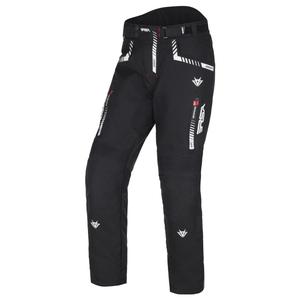 RSA Greby 2 zwart-witte motorbroek