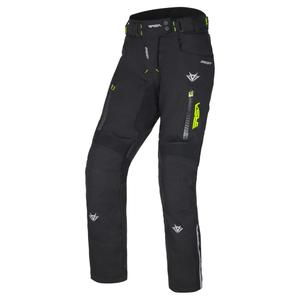 Dames RSA Greby 2 motorbroek zwart-fluo geel