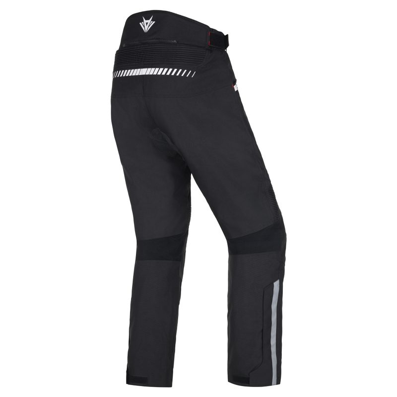 RSA Rider motorbroek zwart/wit
