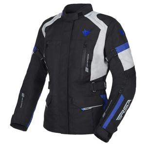 Dames RSA EXO 2 Zwart-Grijs-Blauw Motorjack