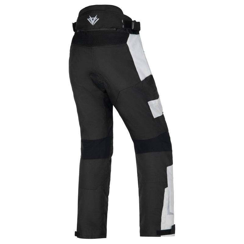 Dames motorbroek RSA EXO 2 zwart-grijs