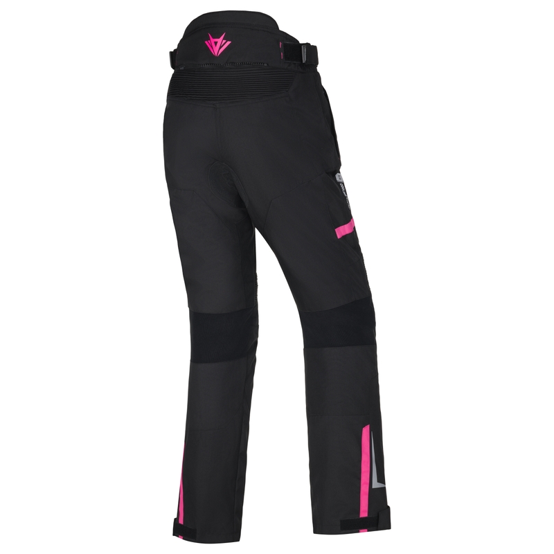 Dames RSA EXO 2 zwart met roze motorbroek