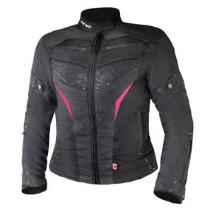 Dames Motorjas Street Racer Rose Zwart en Roze