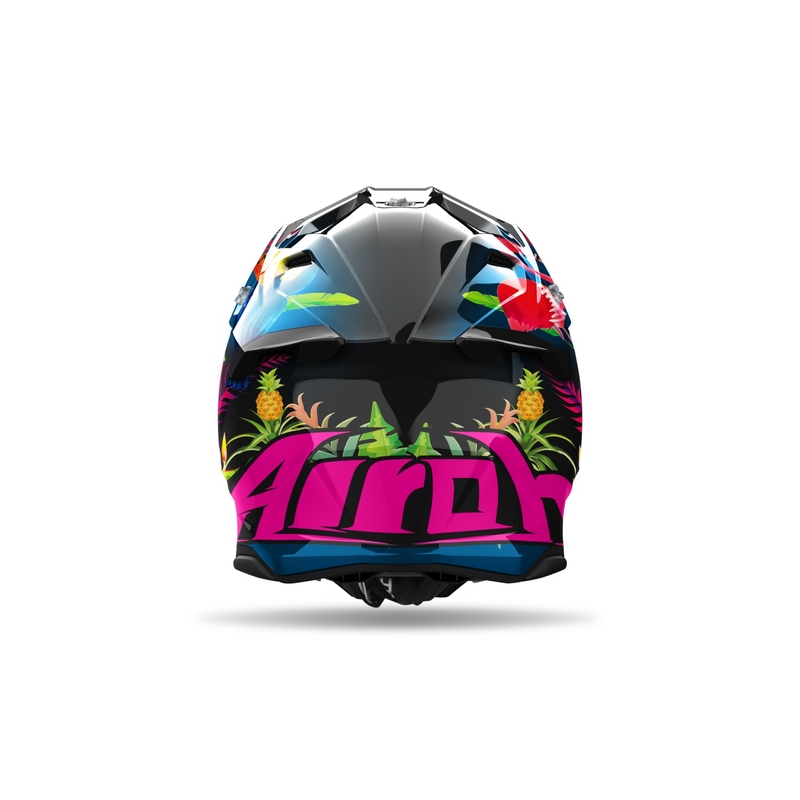 Motorcrosshelm Airoh Twist 3 Amazonia glanzend