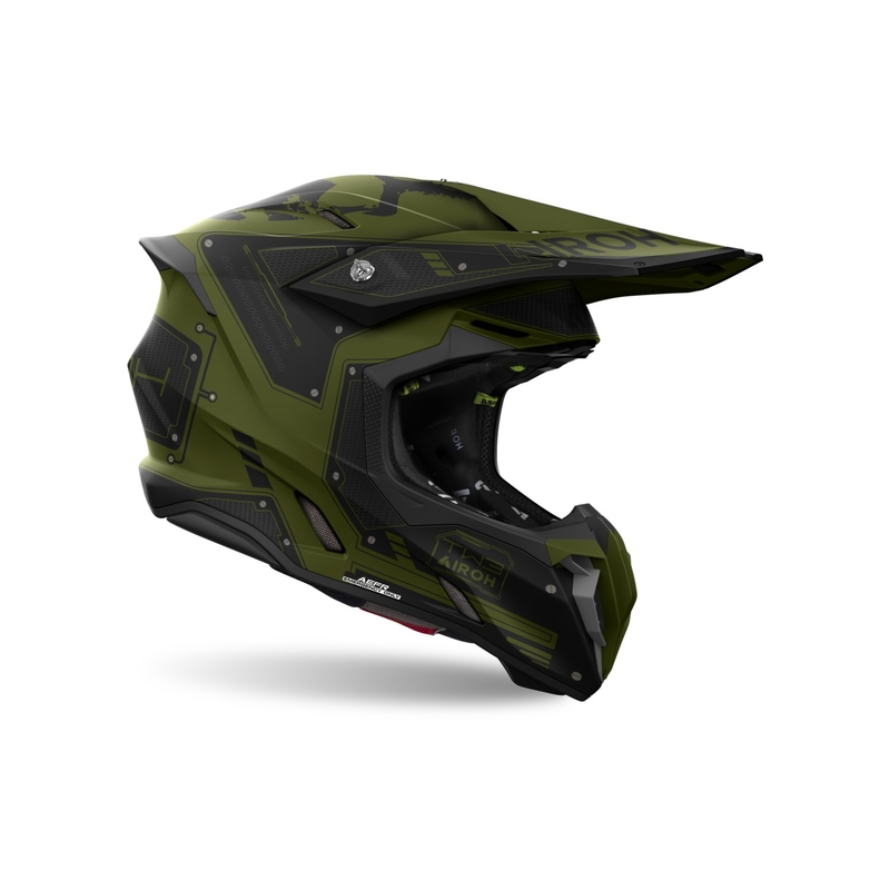 Motorcrosshelm Airoh Twist 3 Military mat