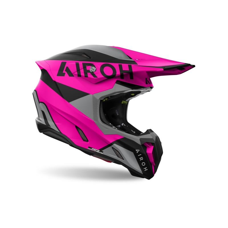Motorcrosshelm Airoh Twist 3 King mat roze