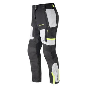 Damesbroek Street Racer Hilax Zwart-Grijs-Fluo Geel