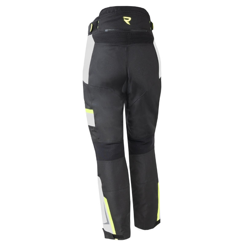 Damesbroek Street Racer Hilax Zwart-Grijs-Fluo Geel