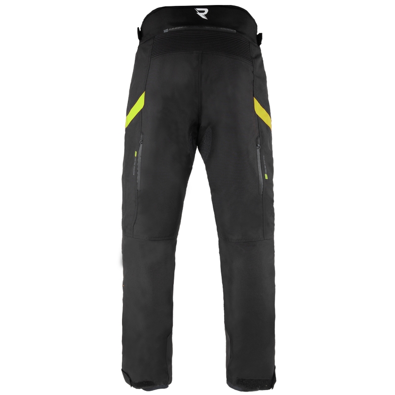 Street Racer Vix zwarte en fluo gele motorbroek