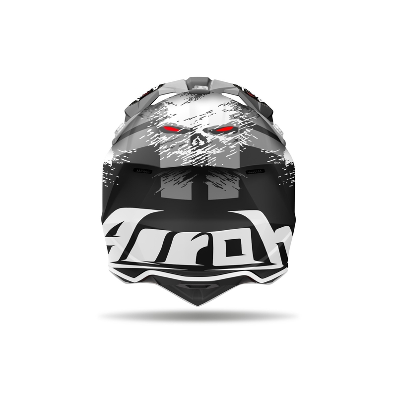 Motorcrosshelm Airoh Wraaap Demon 2024 mat