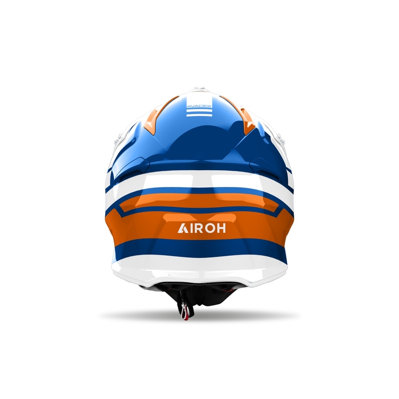 Crosshelm Airoh Aviator Ace 2 Sake glanzend oranje