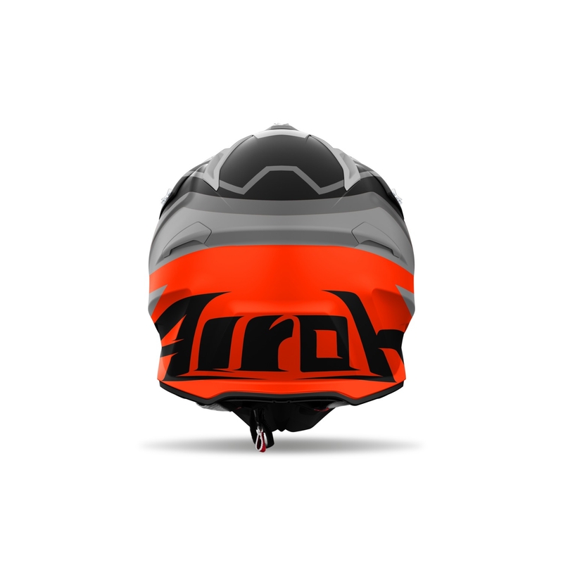 Crosshelm Airoh Aviator Ace 2 Ground mat oranje