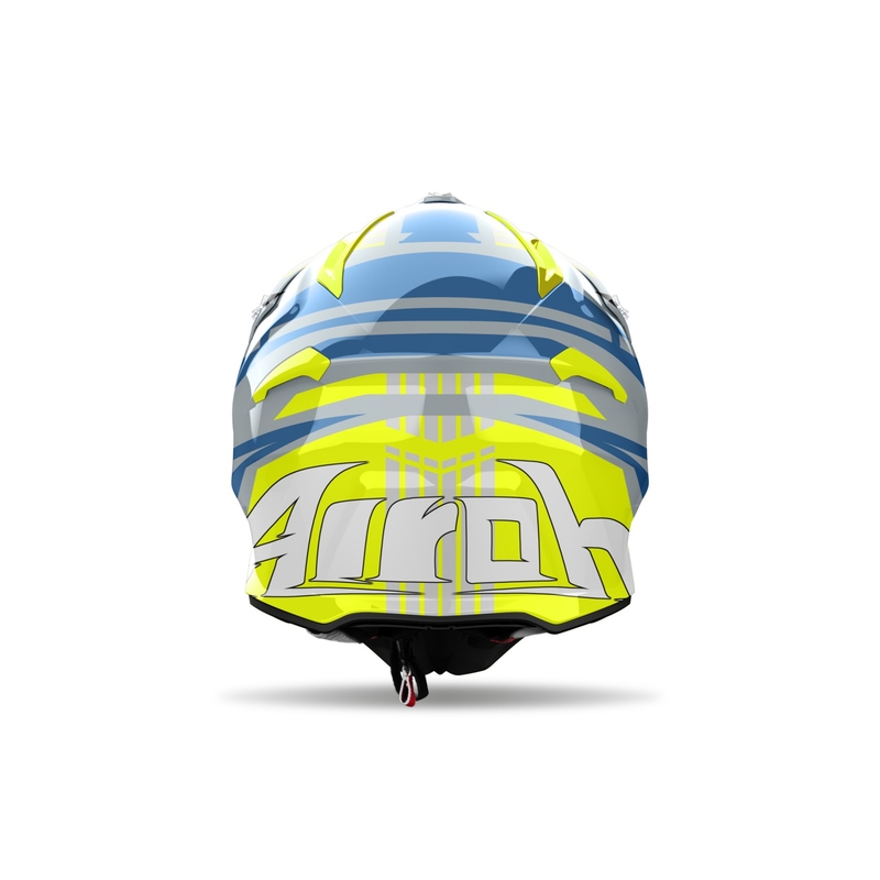 Airoh Aviator Ace 2 Proud crosshelm glanzend geel