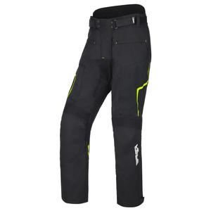 RSA Bolt motorbroek zwart-wit-fluogeel