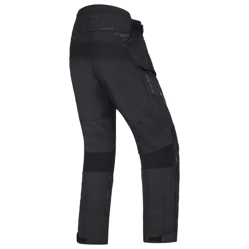RSA Bolt motorbroek zwart verlengd