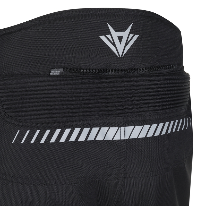 Motorbroek RSA Greby 2 zwart verlengd