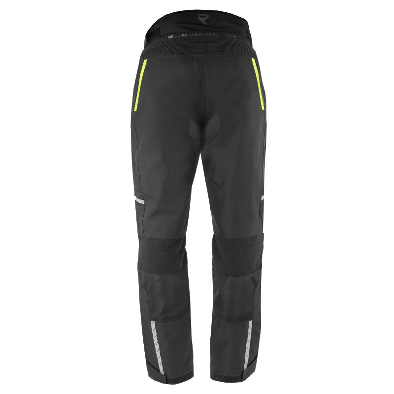 Street Racer Flex Air motorbroek zwart-fluo geel