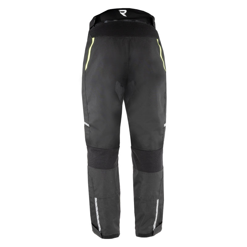 Street Racer Flex motorbroek zwart-fluo geel