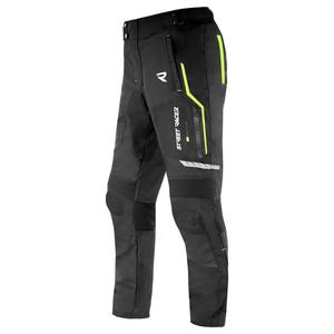 Street Racer Flex EVO motorbroek zwart-fluo geel