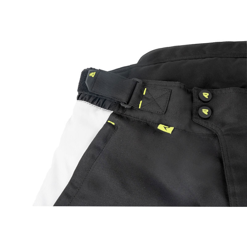 Damesbroek Street Racer Hilax Zwart-Grijs-Fluo Geel