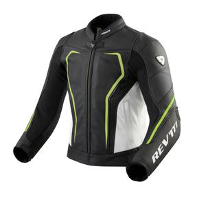 Motorjas Revit Vertex GT zwart-fluogeel uitverkoop