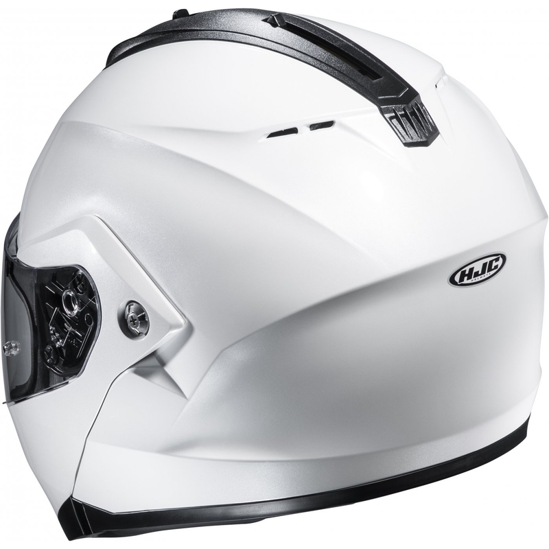 Opklapbare motorhelm HJC helm C91N effen parelwit