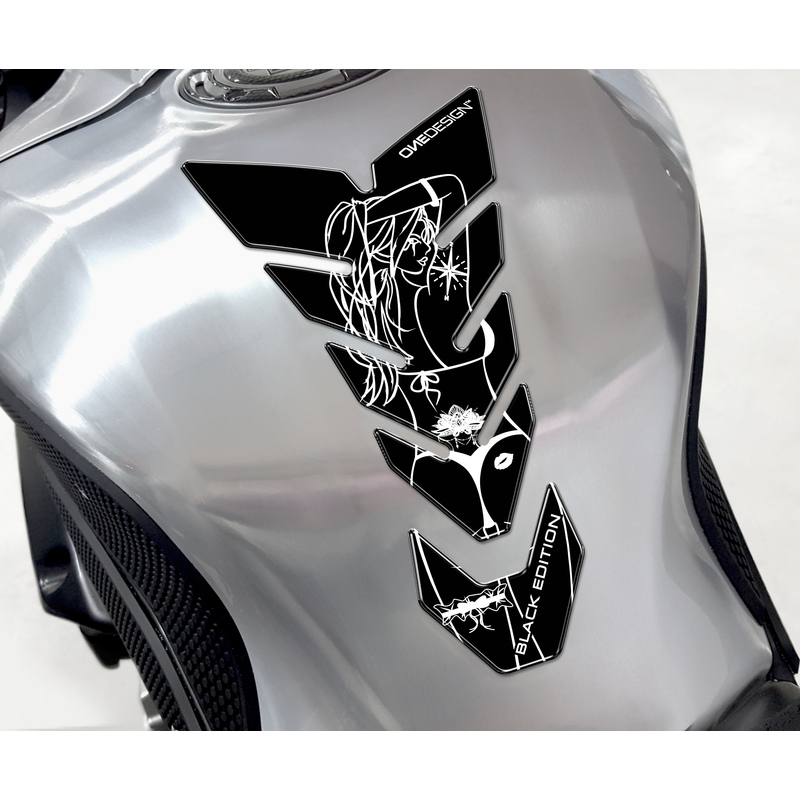 Brandstoftanksticker afdrukken - Sexy vrouw 2