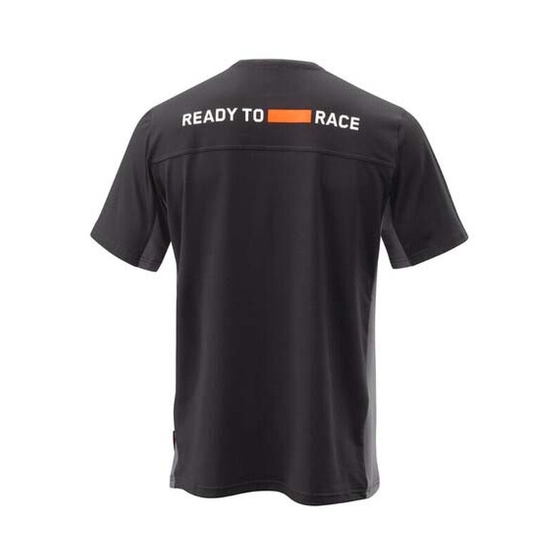 KTM monteur T-shirt zwart-oranje