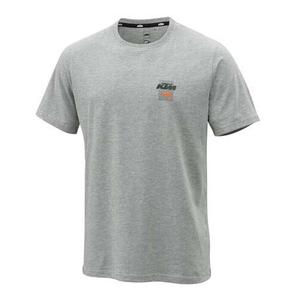T-shirt KTM Grid Tee grijs uitverkoop