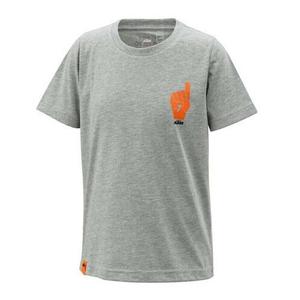 Kinder T-shirt KTM Hero Tee grijs