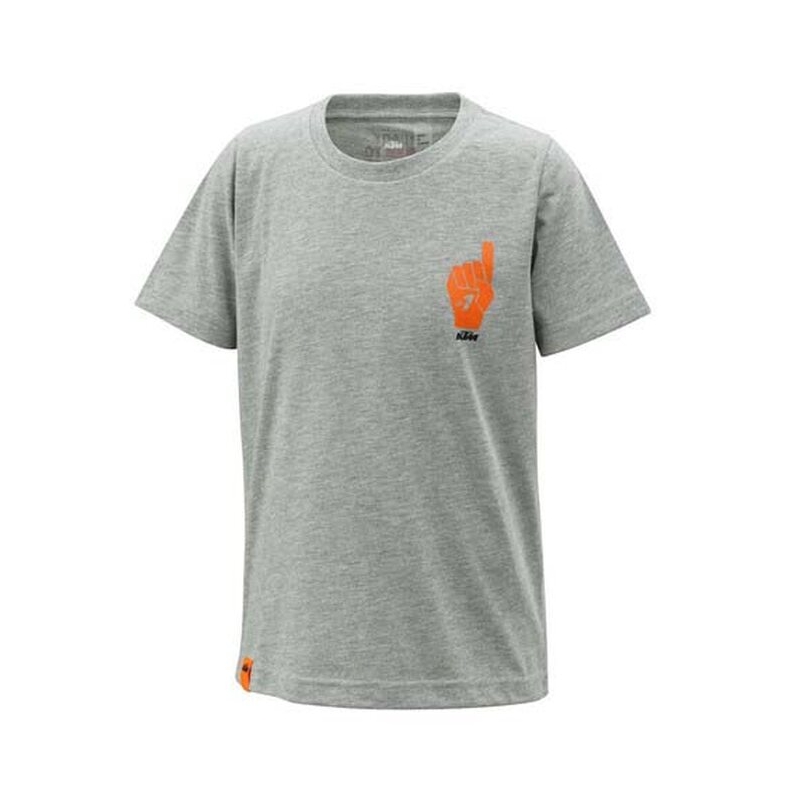 Kinder T-shirt KTM Hero Tee grijs
