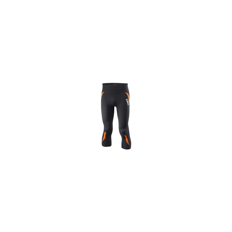 Functionele 3/4 broek KTM Performance Zomer zwart-oranje uitverkoop