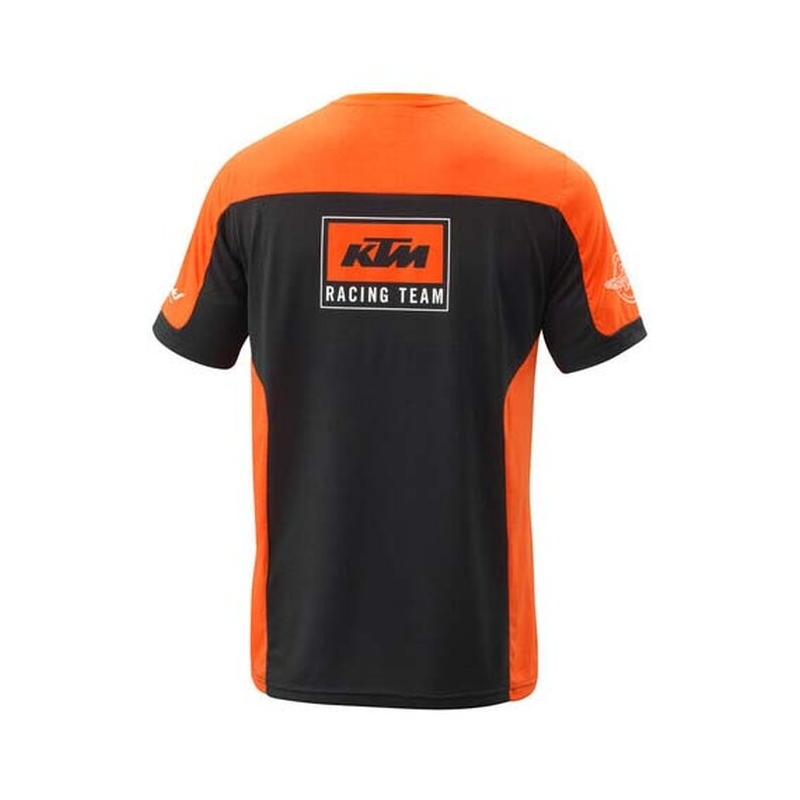 KTM Team Tee zwart-oranje