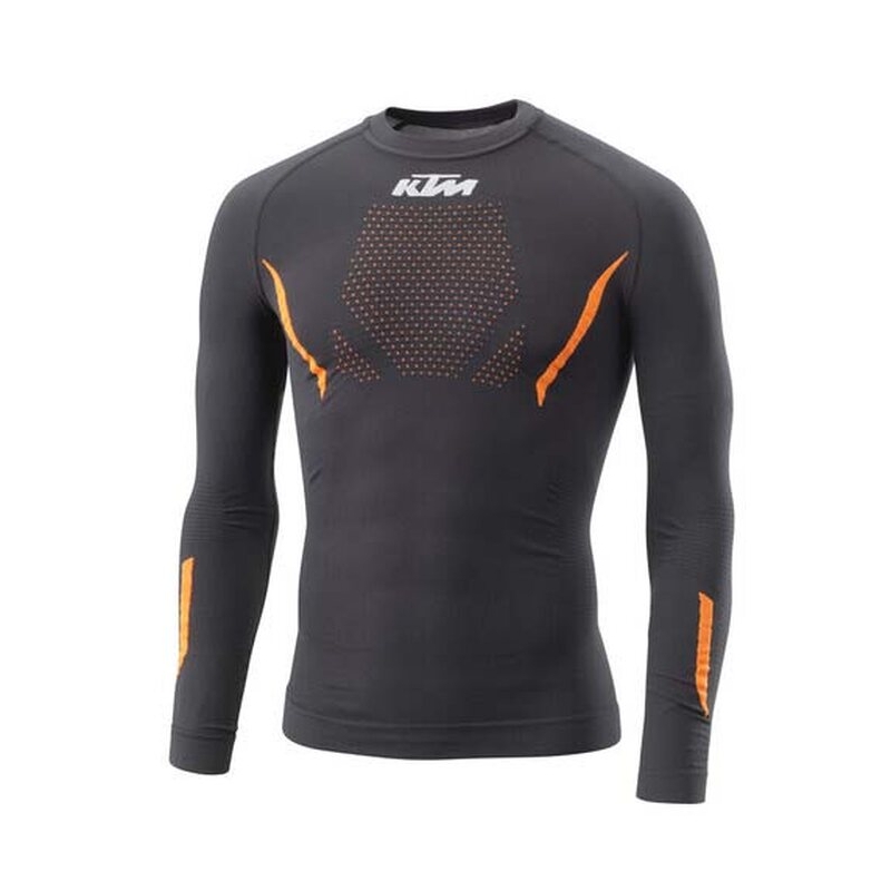 Functioneel T-shirt KTM Summer Performence Lang zwart-oranje