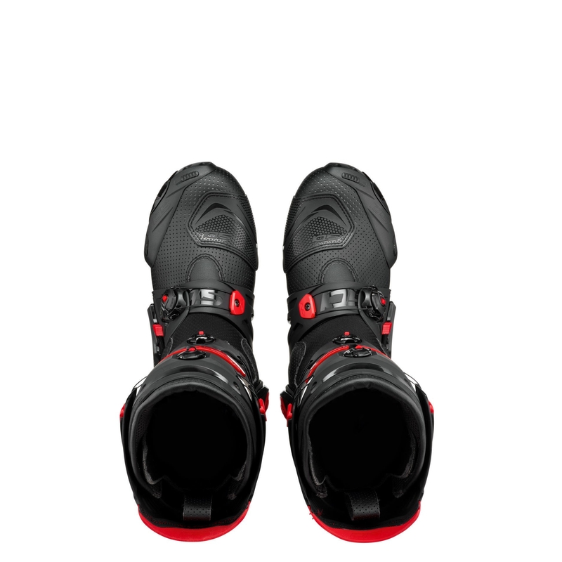 Motorlaarzen SIDI REX AIR zwart-rood