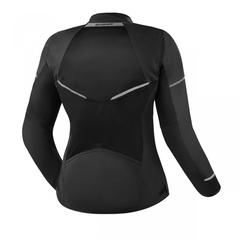 Dames motorjas Shima X-MESH 2.0 zwart