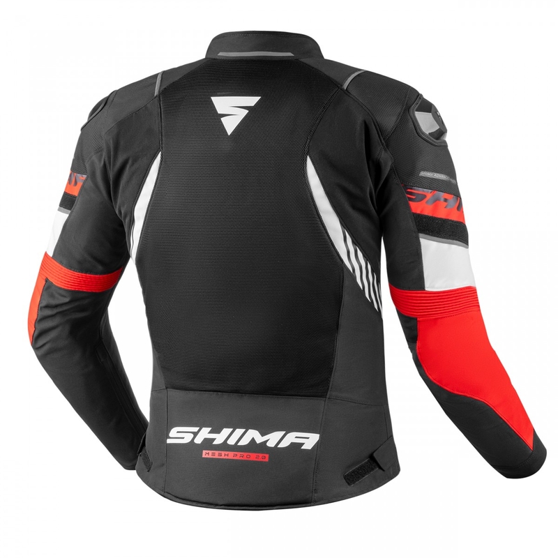 Motorjas Shima MESHPRO 2.0 zwart-rood