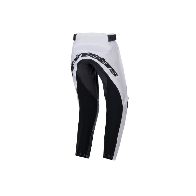 Alpinestars Racer Lucent Kids Motocrossbroek Wit-Zwart-Fluto Geel