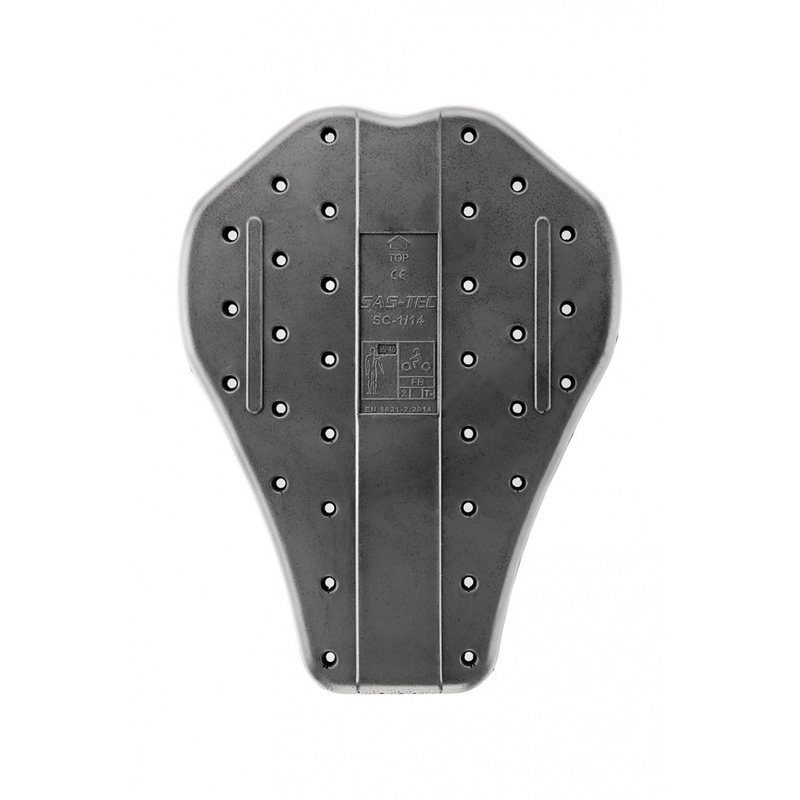 Rugbeschermer Sas-Tec Level 2 SC-1/14 zwart