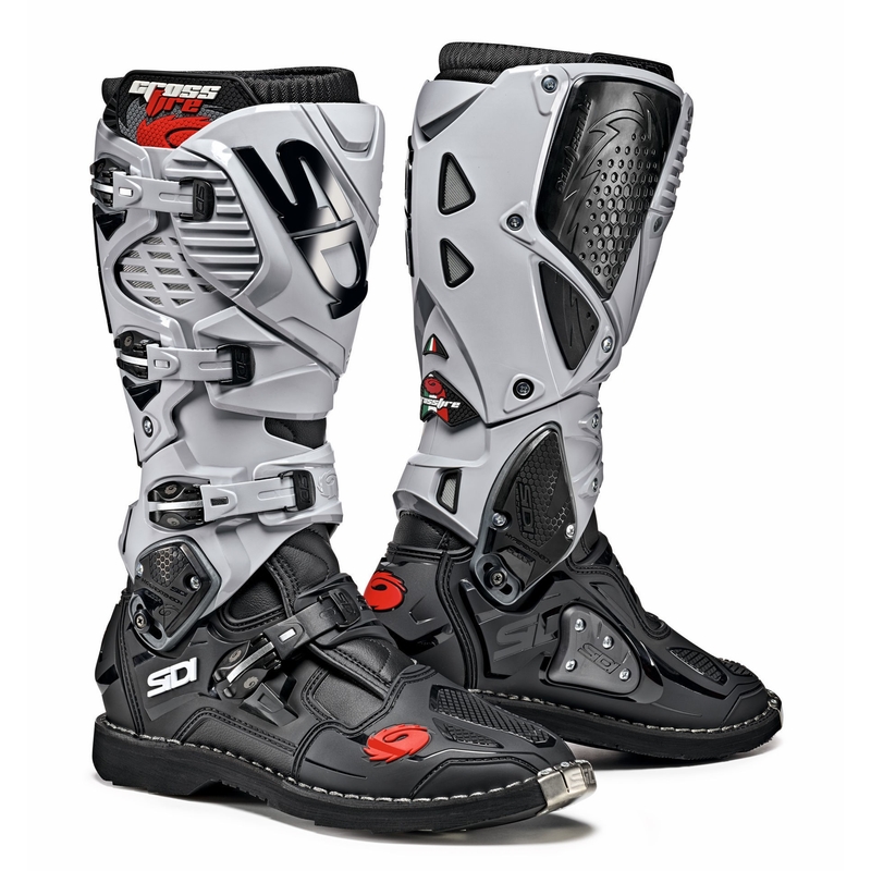 Motorlaarzen SIDI CROSSFIRE 3 zwart-grijs