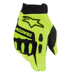 Alpinestars Full Bore Kids Motocross Handschoenen Fluo Geel-Zwart