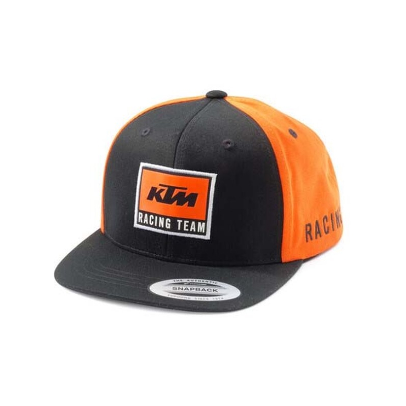 KTM Kinder Team Flat Cap OS zwart-oranje