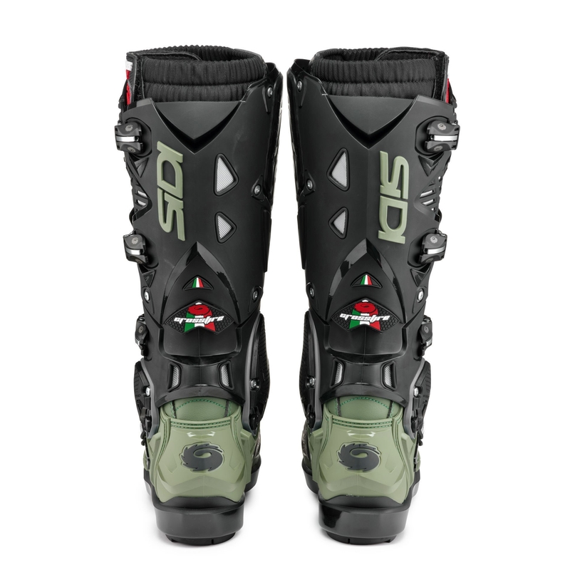 Motorlaarzen SIDI CROSSFIRE 3 SRS groen-zwart