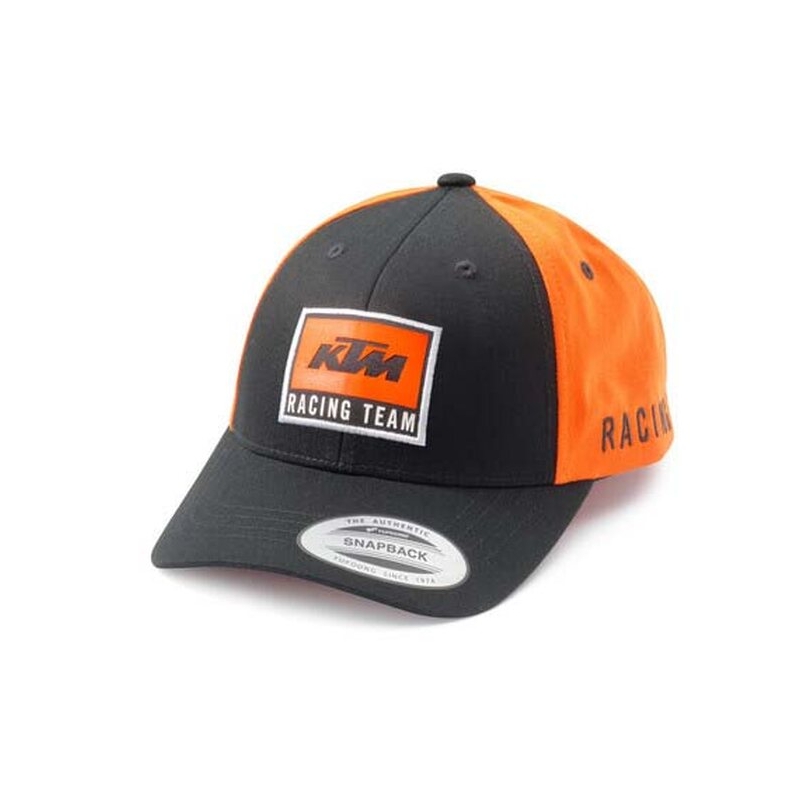 KTM Kinderteam gebogen pet OS zwart-oranje