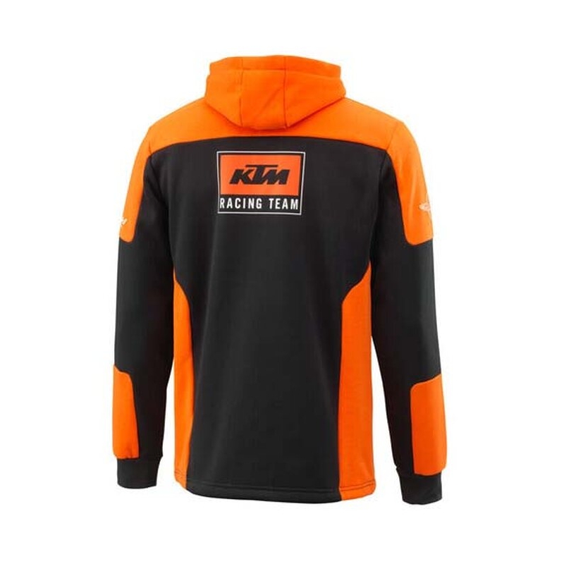 KTM Team Zip Hoodie zwart-oranje