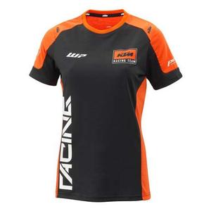 Dames-T-shirt KTM Team zwart-oranje