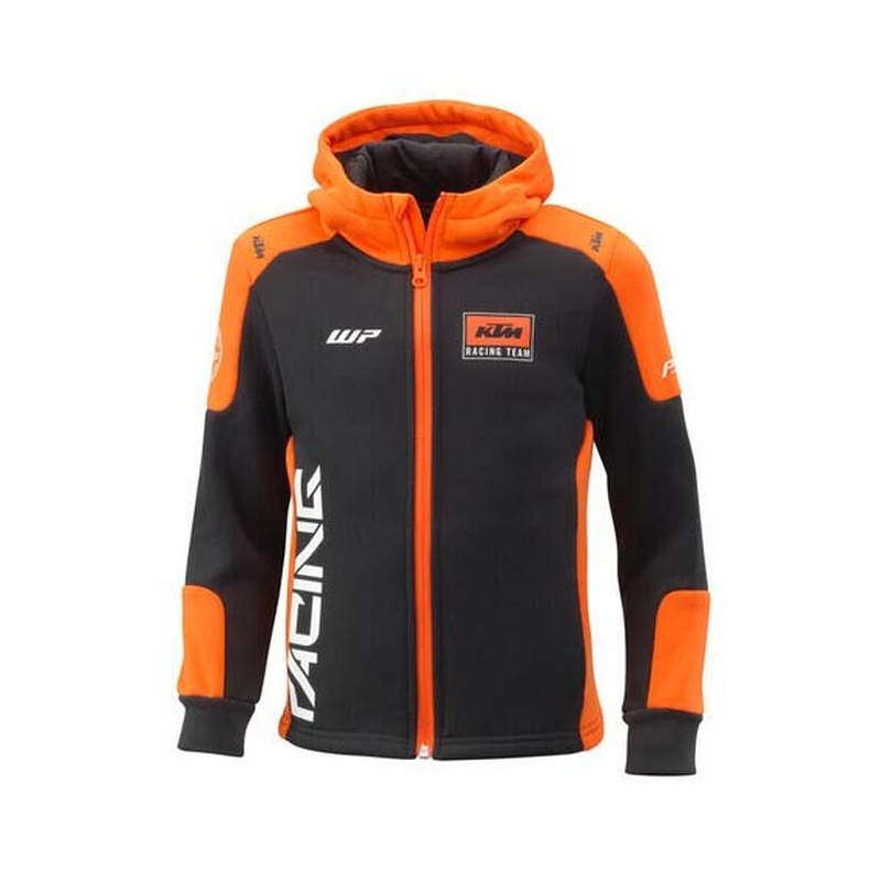 Kids Team Hoodie zwart-oranje