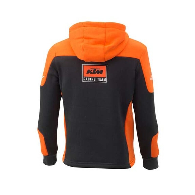 Kids Team Hoodie zwart-oranje