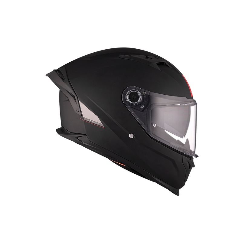 MT BRAKER SV SOLID A1 integraal motorhelm glans zwart