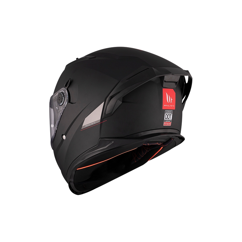 MT BRAKER SV SOLID A1 integraal motorhelm glans zwart